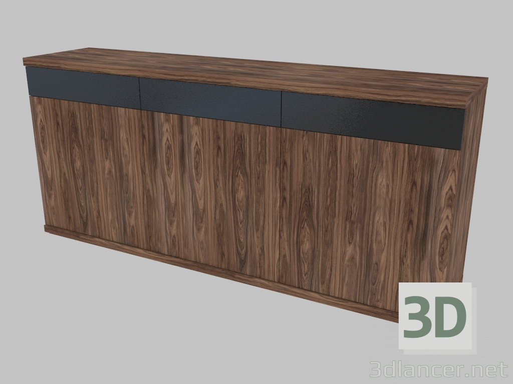 3d model Three-section buffet (6160-42) - preview