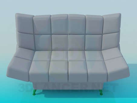 3d model Sofa - preview 3d model Sofa - preview