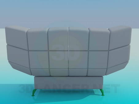 3d model Sofa - preview 3d model Sofa - preview
