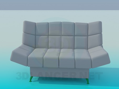 3d model Sofa - preview 3d model Sofa - preview
