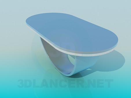 modelo 3D Mesa de centro - escuchar modelo 3D Mesa de centro - escuchar