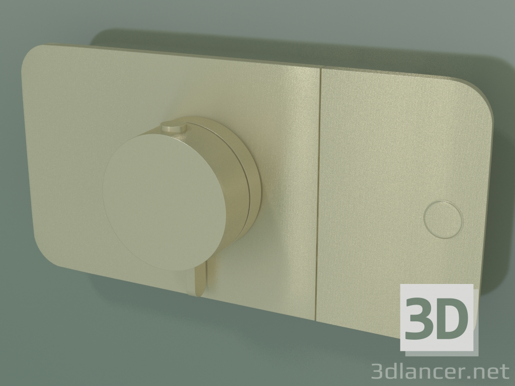 3D Modell Duschhahn, 1 Steckdose (45711250) - Vorschau