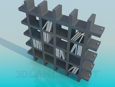 3d model Shelves for books and souvenirs - preview 3d model Shelves for books and souvenirs - preview