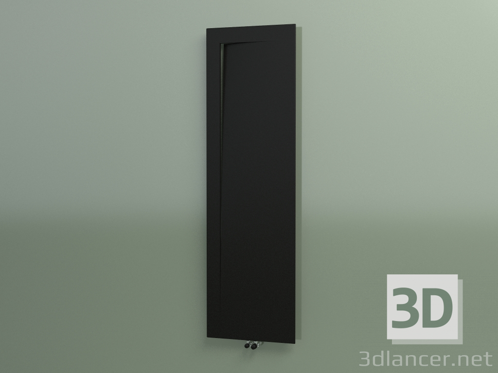 modèle 3D Radiateur IMMAGINA (2000x600, noir mat) - preview