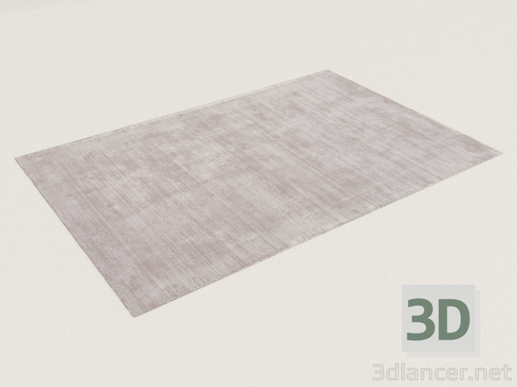 modèle 3D Tapis TERE GRIS CLAIR (200x300) - preview