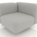 Modelo 3d Módulo de sofá de canto - preview