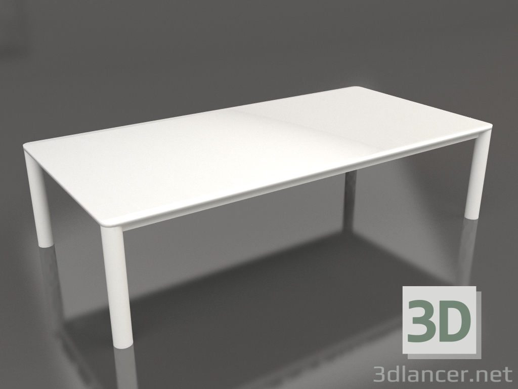 modello 3D Tavolino 70×140 (Grigio agata, DEKTON Zenith) - anteprima