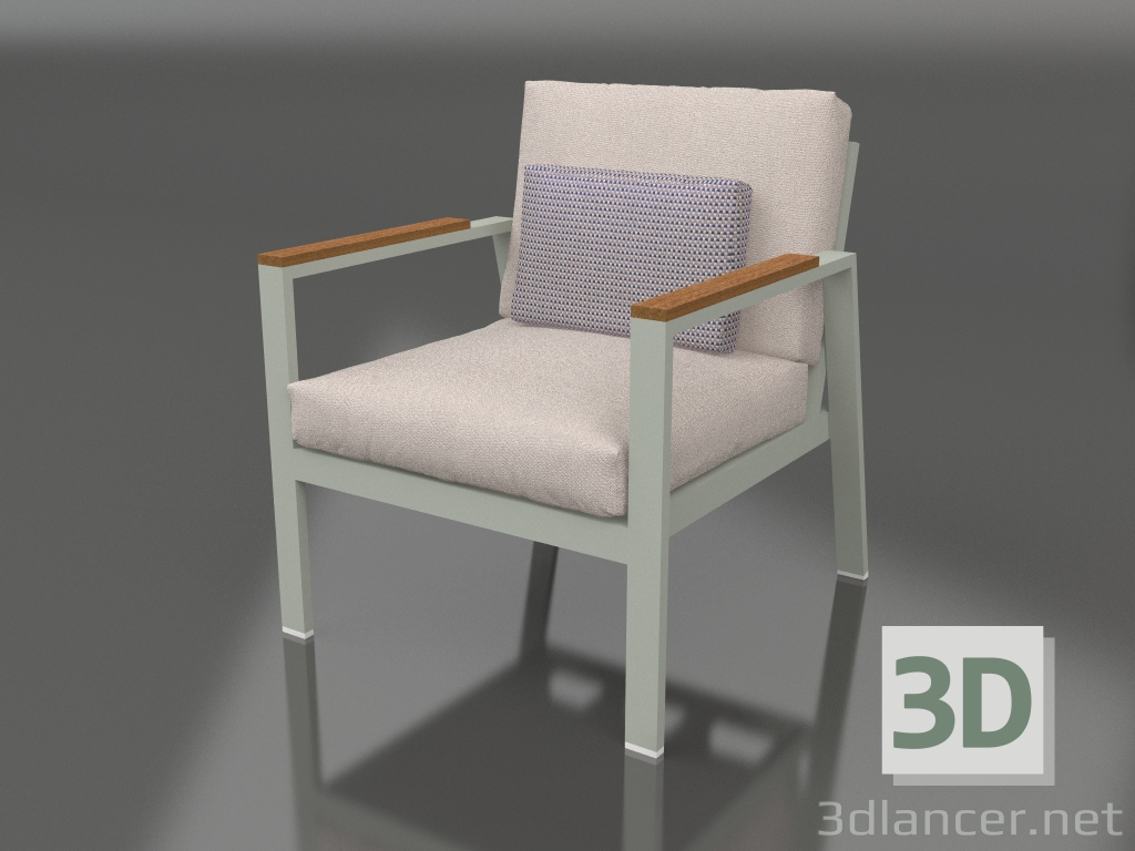 3D Modell Sessel XS (Zementgrau) - Vorschau