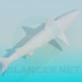 3 डी मॉडल शार्क - पूर्वावलोकन