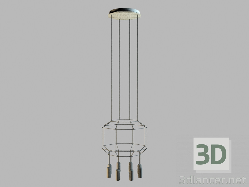 Modelo 3d Lâmpada de suspensão 0303 - preview