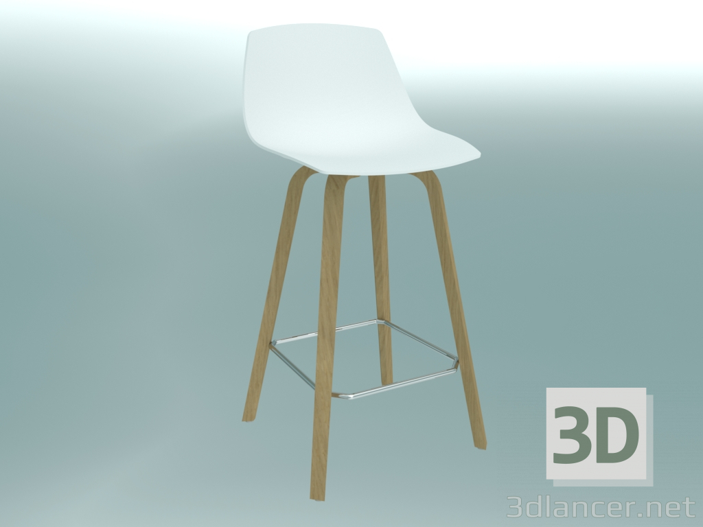 3D modeli Bar sandalyesi MIUNN (S105 H65) - önizleme