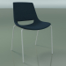 3d model Chair 1213 (4 legs, stackable, fabric upholstery, V12) - preview