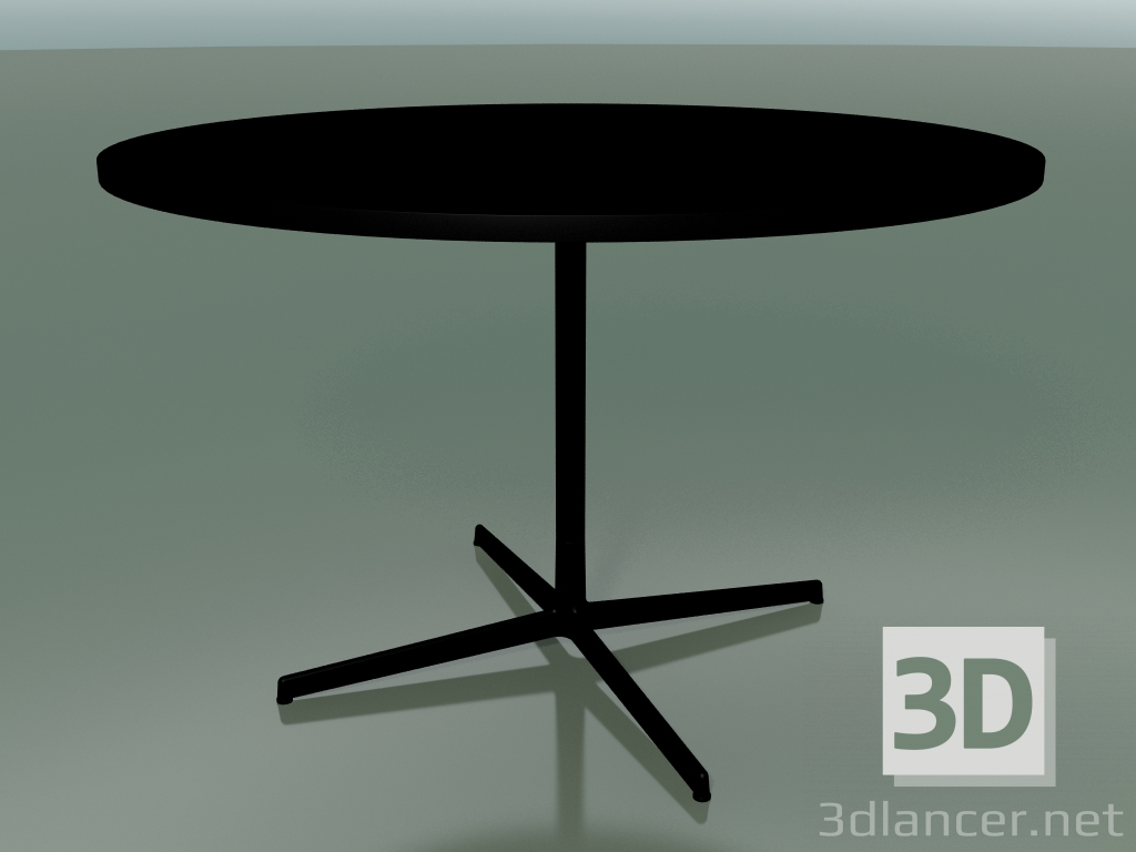 3D Modell Runder Tisch 5516, 5536 (H 74 - Ø 119 cm, schwarz, V39) - Vorschau