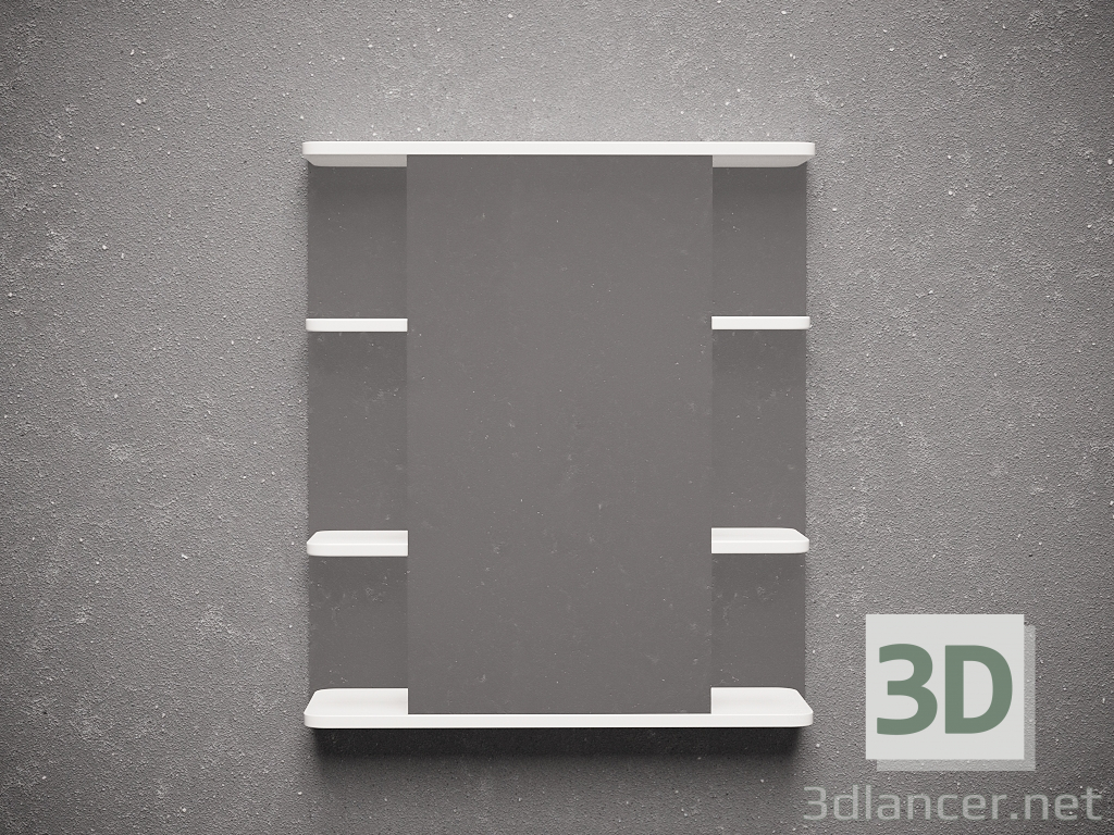 Badezimmerregal 3D-Modell kaufen - Rendern