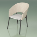 3d model Comfort chair 022 (Metal Smoke, Sand, Polyurethane Resin Gray) - preview