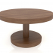 3 डी मॉडल कॉफी टेबल जेटी 022 (डी = 700x400, लकड़ी की भूरी रोशनी) - पूर्वावलोकन
