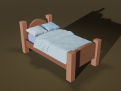 Мультяшне ліжко
