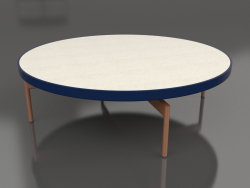 Round coffee table Ø120 (Night blue, DEKTON Danae)