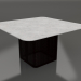 3d model Dining table 140 (Black) - preview