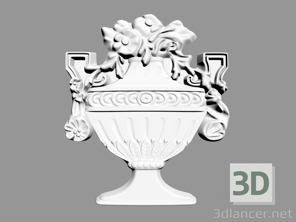 modèle 3D Décoration murale (F47) - preview
