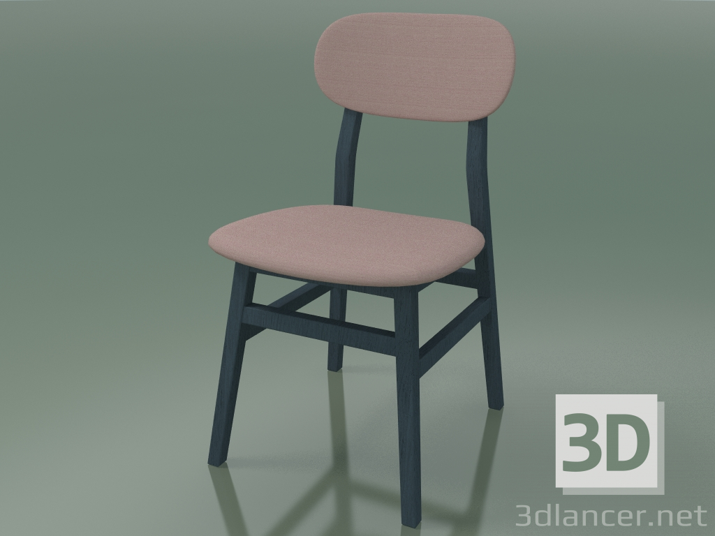 3d model Dining chair (223, Blue) - preview
