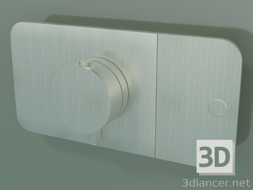3D Modell Duschhahn, 1 Steckdose (45711820) - Vorschau