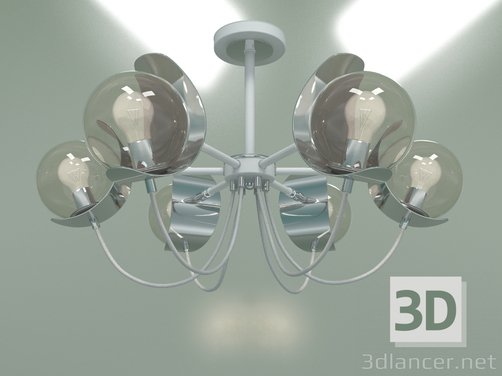 3D modeli Tavan avizesi Amato 70110-6 (beyaz) - önizleme