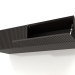 modello 3D Mensola pensile ST 06 (porta aperta) (1000x315x250, legno marrone scuro) - anteprima