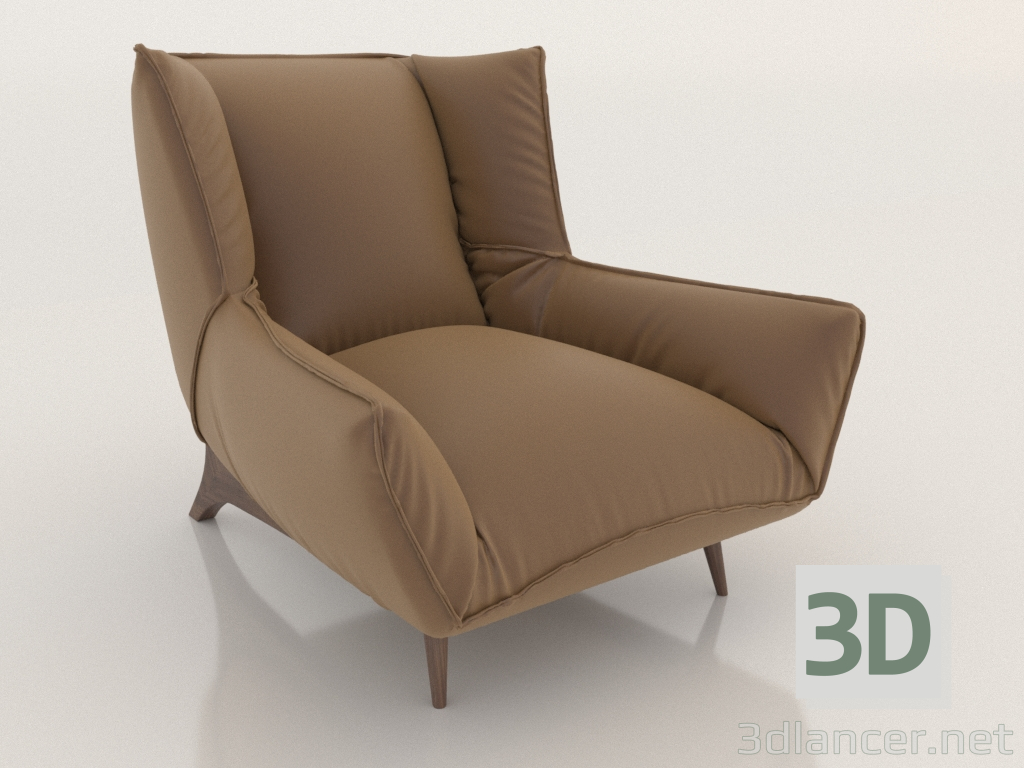 3 डी मॉडल अहंकार की कुर्सी - पूर्वावलोकन