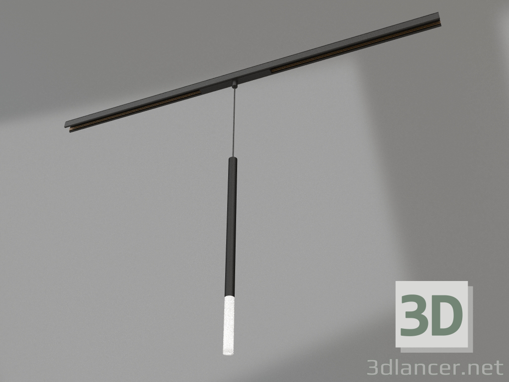 modello 3D Lampada MAG-ORIENT-STICK-HANG-R20-6W Day4000 (BK, 180°, 48V) - anteprima