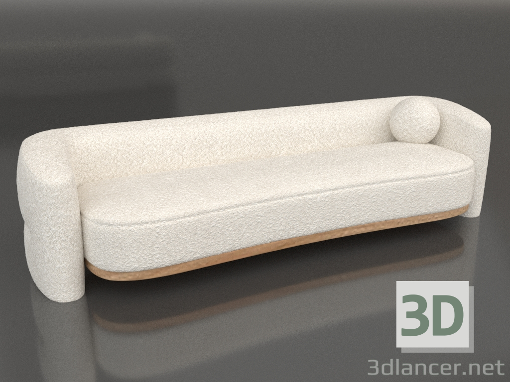 3d model ESME sofa (2600 mm) - preview 3d model ESME sofa (2600 mm) - preview