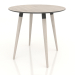Modelo 3d Mesa de jantar BRUNO 800x800x750 mm (carvalho branqueado) - preview