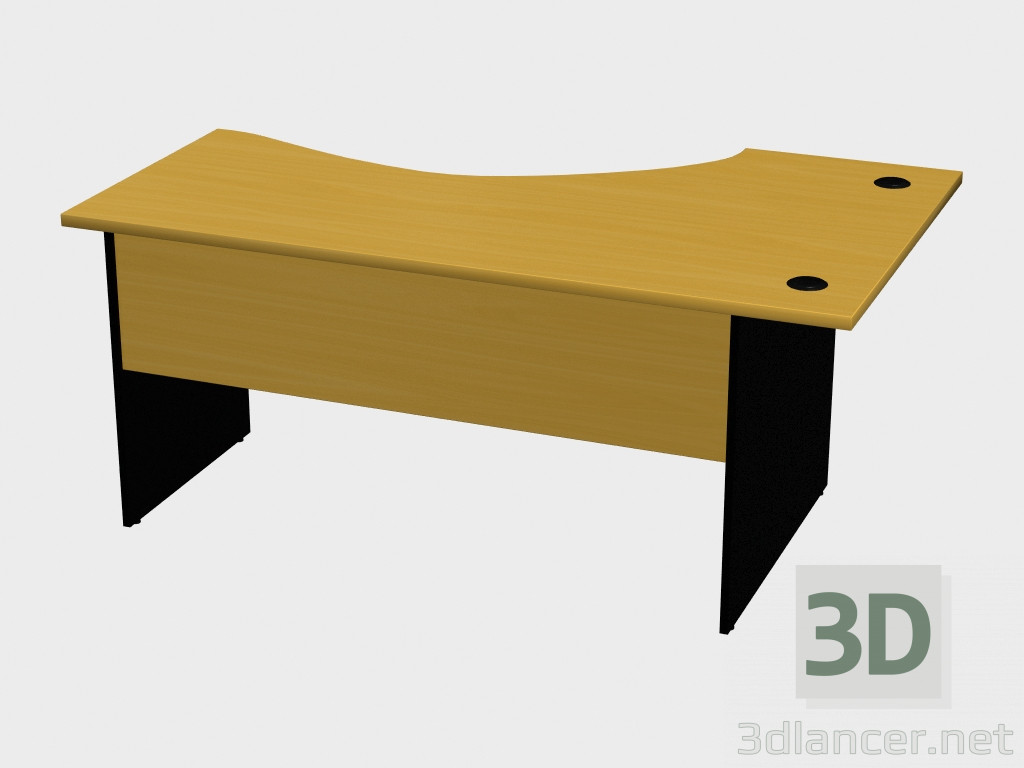 3 डी मॉडल टेबल मोनो सुइट (BS170L) - पूर्वावलोकन