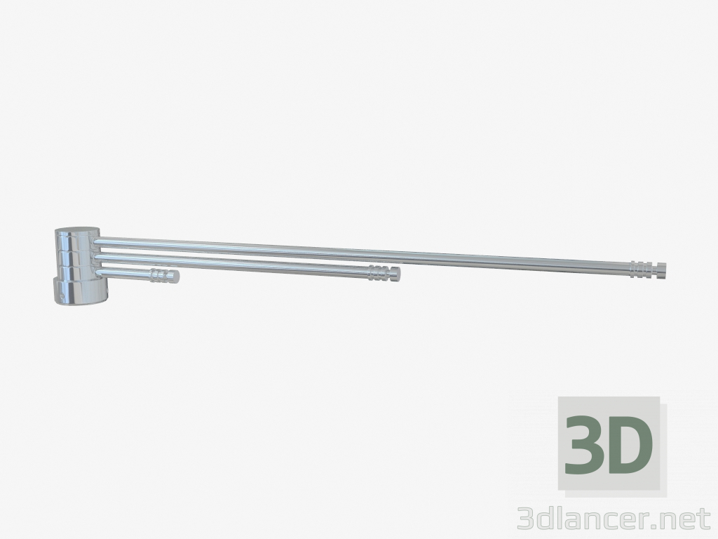 3D modeli Askı FAN-DV (elektrikli ısıtmalı havlu askısı için) - önizleme