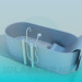 3d model Bath within the seat - preview