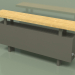 3d модель Конвектор - Aura Bench (280х1000х146, RAL 7013) – превью