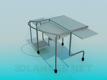 3d model Table for PC - preview 3d model Table for PC - preview