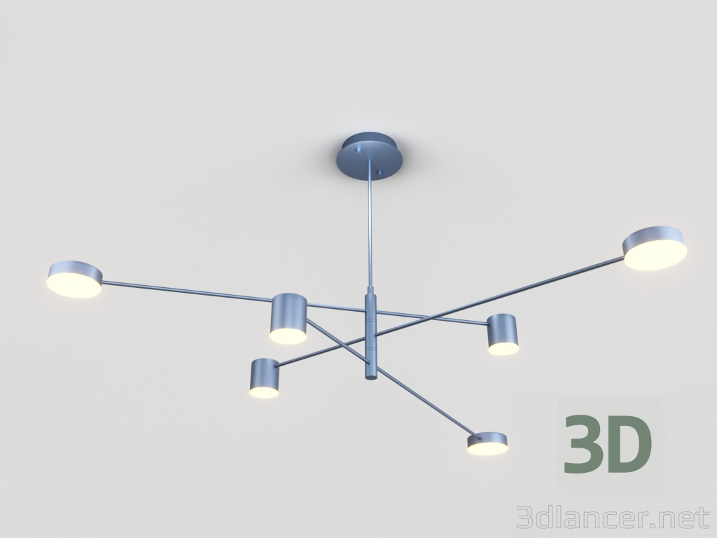 modello 3D Motivo Blu 41.1226 - anteprima