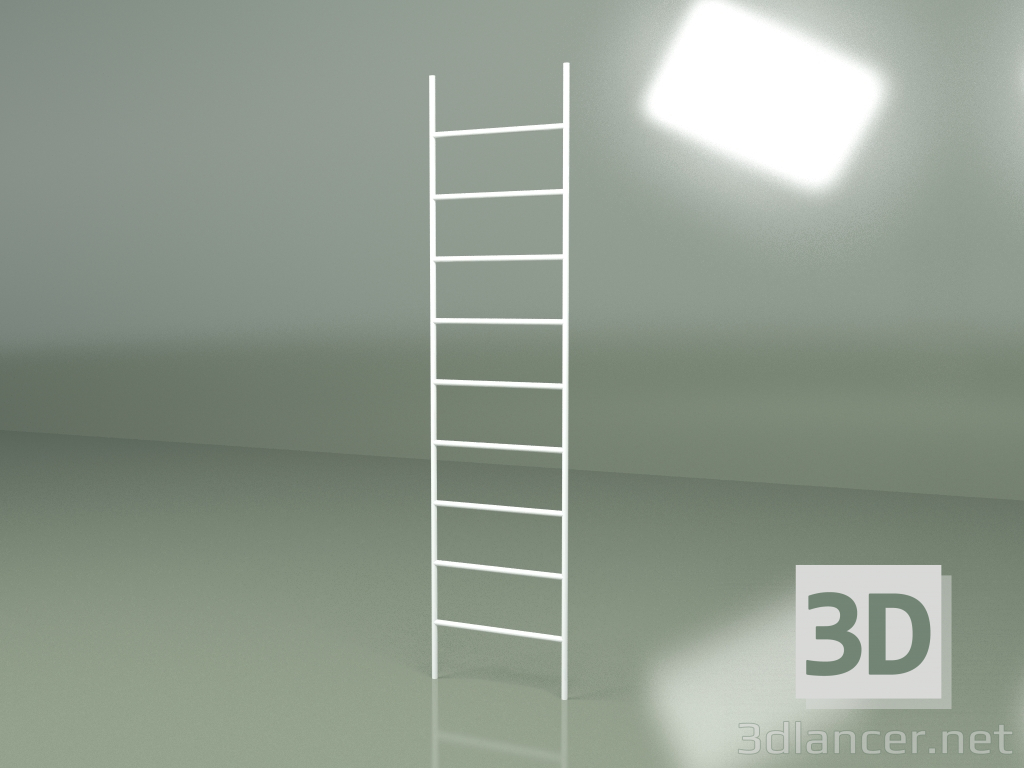 3d модель Лестница (белый) – превью