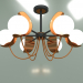 3d model Ceiling chandelier Amato 70110-6 (black) - preview