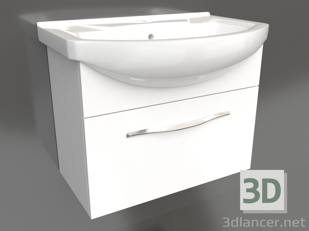 3D Modell Hängeschrank 65 cm (Agr.01.06-1) - Vorschau