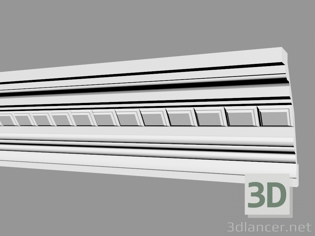 modèle 3D Corniche C401 - preview