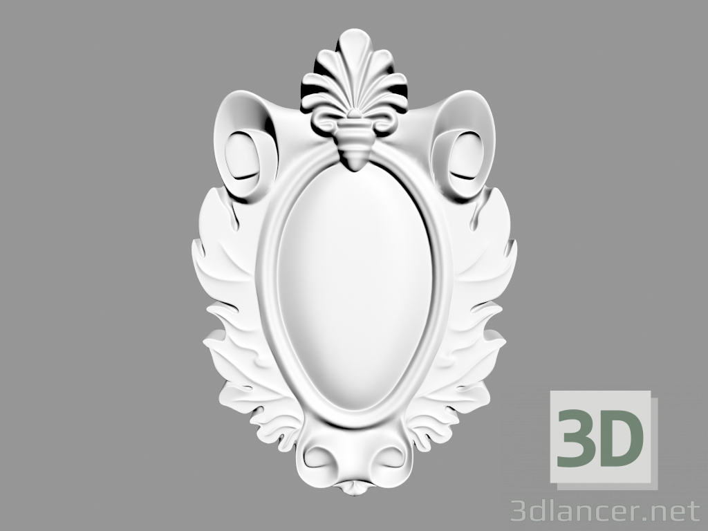 3d model Wall decoration (F49) - preview