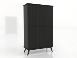 Armoire 5 1000x450x1650 mm (noir RAL 9005)