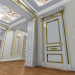 3D modeli Klasik Sol kapı - önizleme