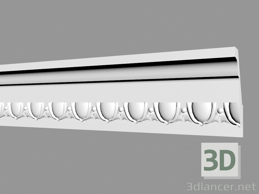 modello 3D Cornice C1001 - anteprima