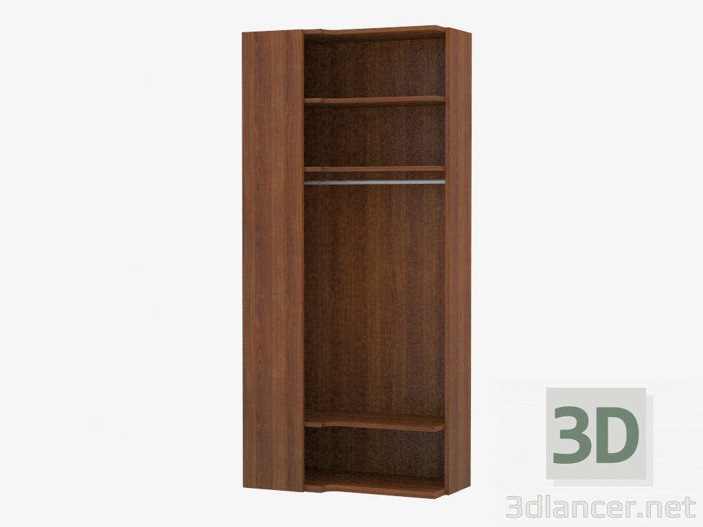 3d model Corner element of the furniture wall - preview