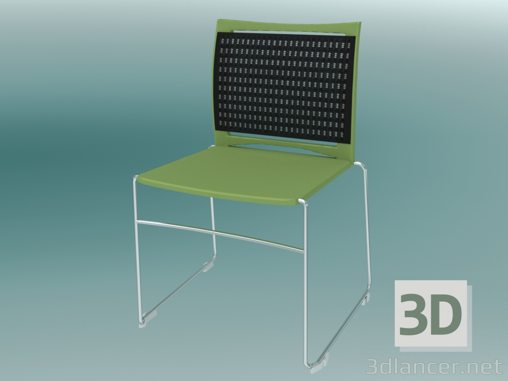 3d model Visitor Chair (555V) - preview