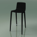3d model Bar stool 5903 (4 wooden legs, black birch) - preview