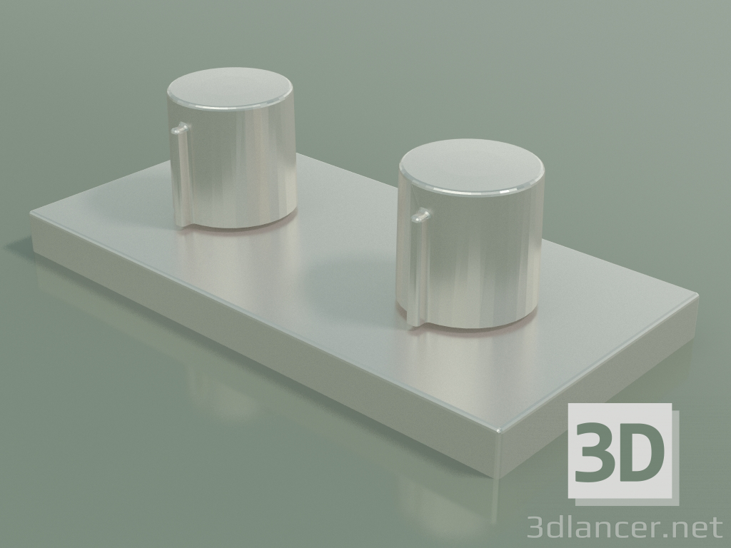 modèle 3D Vanne mélangeuse avec alimentation en eau réglable (20020980-06) - preview